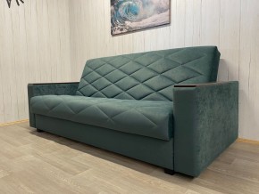 Диван Престиж-15 (НПБ+МДФ) велюр Sensey bottle green в Кудымкаре - kudymkar.mebel24.online | фото 3