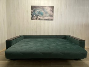 Диван Престиж-15 (НПБ+МДФ) велюр Sensey bottle green в Кудымкаре - kudymkar.mebel24.online | фото 4