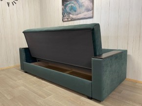 Диван Престиж-15 (НПБ+МДФ) велюр Sensey bottle green в Кудымкаре - kudymkar.mebel24.online | фото 5