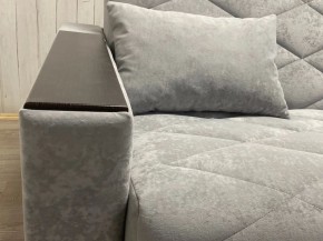 Диван Престиж-15 (НПБ+МДФ) велюр Sensey silver в Кудымкаре - kudymkar.mebel24.online | фото 6