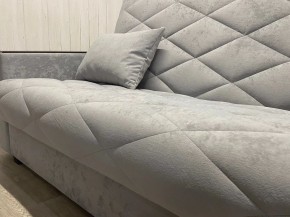 Диван Престиж-15 (НПБ+МДФ) велюр Sensey silver в Кудымкаре - kudymkar.mebel24.online | фото 7