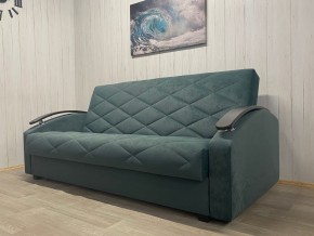 Диван Престиж-16 (НПБ+МДФ) велюр Sensey bottle green в Кудымкаре - kudymkar.mebel24.online | фото 4
