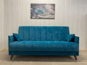 Диван Престиж-3 (НПБ) велюр Sensey izumrud в Кудымкаре - kudymkar.mebel24.online | фото