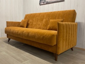 Диван Престиж-3 (НПБ) велюр Sensey terracotta в Кудымкаре - kudymkar.mebel24.online | фото