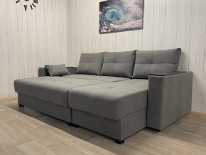 Диван угловой Комфорт-3 (НПБ+МДФ) велюр Galaxy Lite 26 в Кудымкаре - kudymkar.mebel24.online | фото 3