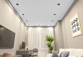 DK2120-BK Встраиваемый светильник, IP 20, 50 Вт, GU10, черный, алюминий в Кудымкаре - kudymkar.mebel24.online | фото 2