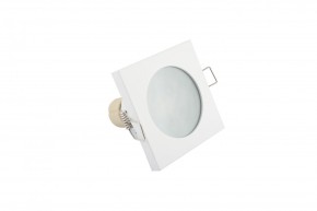 DK3014-WH Встраиваемый светильник влагозащ., IP 44, 50 Вт, GU10, белый, алюминий в Кудымкаре - kudymkar.mebel24.online | фото 4