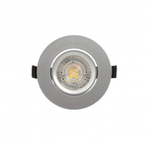 DK3020-CM Встраиваемый светильник, IP 20, 10 Вт, GU5.3, LED, серый, пластик в Кудымкаре - kudymkar.mebel24.online | фото 1