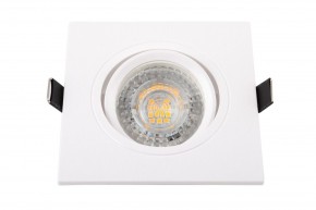 DK3021-WH Встраиваемый светильник, IP 20, 10 Вт, GU5.3, LED, белый, пластик в Кудымкаре - kudymkar.mebel24.online | фото 4