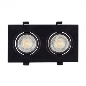 DK3022-BK Встраиваемый светильник, IP 20, 10 Вт, GU5.3, LED, черный, пластик в Кудымкаре - kudymkar.mebel24.online | фото 2