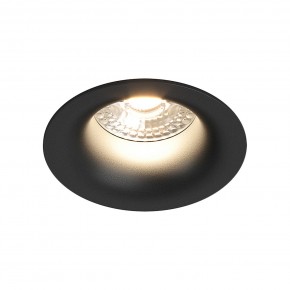 DK3024-BK Встраиваемый светильник, IP 20, 10 Вт, GU5.3, LED, черный, пластик в Кудымкаре - kudymkar.mebel24.online | фото 1