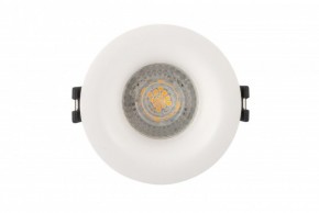 DK3024-WH Встраиваемый светильник, IP 20, 10 Вт, GU5.3, LED, белый, пластик в Кудымкаре - kudymkar.mebel24.online | фото 1