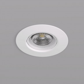 DK3028-WH Встраиваемый светильник, IP 20, 10 Вт, GU5.3, LED, белый, пластик в Кудымкаре - kudymkar.mebel24.online | фото 2