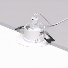 DK3028-WH Встраиваемый светильник, IP 20, 10 Вт, GU5.3, LED, белый, пластик в Кудымкаре - kudymkar.mebel24.online | фото 3