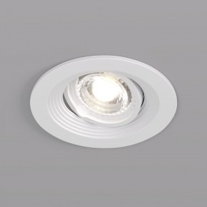 DK3029-WH Встраиваемый светильник, IP 20, 10 Вт, GU5.3, LED, белый, пластик в Кудымкаре - kudymkar.mebel24.online | фото 2