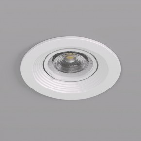 DK3029-WH Встраиваемый светильник, IP 20, 10 Вт, GU5.3, LED, белый, пластик в Кудымкаре - kudymkar.mebel24.online | фото 3