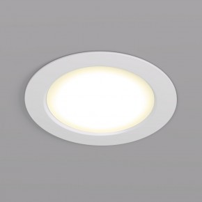 DK3048-WH Встраиваемый светильник, IP 20, 7Вт, LED, белый, пластик в Кудымкаре - kudymkar.mebel24.online | фото 1