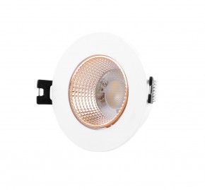 DK3061-WBR Встраиваемый светильник, IP 20, 10 Вт, GU5.3, LED, белый/бронзовый, пластик в Кудымкаре - kudymkar.mebel24.online | фото 1
