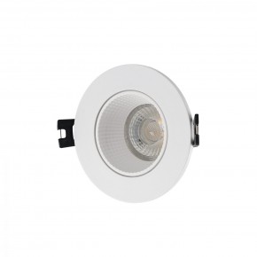 DK3061-WH Встраиваемый светильник, IP 20, 10 Вт, GU5.3, LED, белый/белый, пластик в Кудымкаре - kudymkar.mebel24.online | фото 1