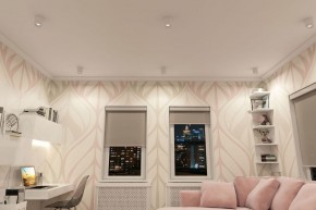 DK3090-WH+CH Светильник накладной IP 20, 10 Вт, GU5.3, LED, белый/хром, пластик в Кудымкаре - kudymkar.mebel24.online | фото 2