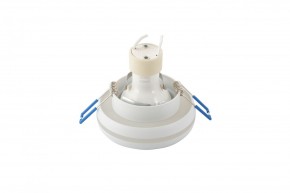 DK4031-WH Встраиваемый светильник, IP 20, 10 Вт, GU10, белый, алюминий/пластик в Кудымкаре - kudymkar.mebel24.online | фото 1