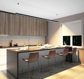 DK9253-BK Линейный светильник 62W 2500mm 3000K, черный в Кудымкаре - kudymkar.mebel24.online | фото 5