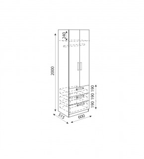 Дуглас подростковая (модульная) в Кудымкаре - kudymkar.mebel24.online | фото 20