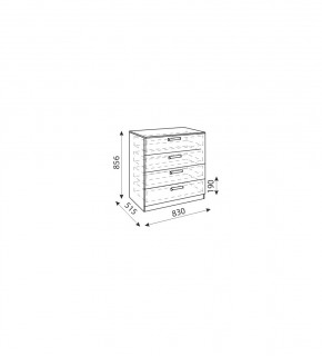 Дуглас подростковая (модульная) в Кудымкаре - kudymkar.mebel24.online | фото 24