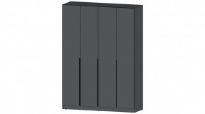 ЭЛЕГАНТ Шкаф 4х створчатый (графит) в Кудымкаре - kudymkar.mebel24.online | фото