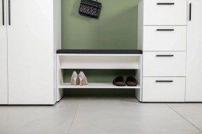 ЭЙР прихожая (модульная) Белый Шагрень в Кудымкаре - kudymkar.mebel24.online | фото 23