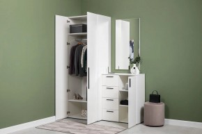 ЭЙР прихожая (модульная) Белый Шагрень в Кудымкаре - kudymkar.mebel24.online | фото 24