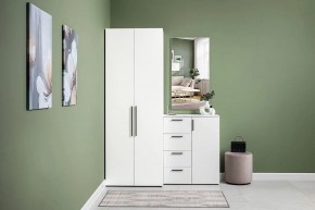 ЭЙР прихожая (модульная) Белый Шагрень в Кудымкаре - kudymkar.mebel24.online | фото 26