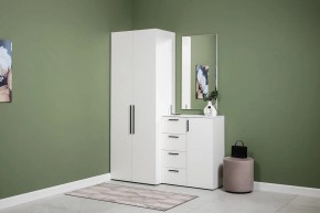 ЭЙР прихожая (модульная) Белый Шагрень в Кудымкаре - kudymkar.mebel24.online | фото 3