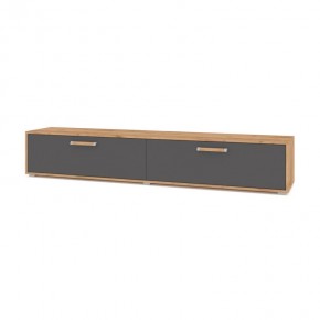 ФЛОРИДА Ф32 Тумба ТВ (дуб золотой/графит) в Кудымкаре - kudymkar.mebel24.online | фото