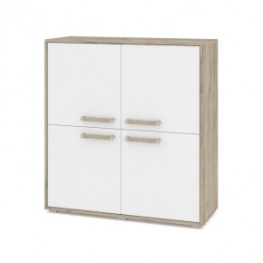 ФЛОРИДА Ф43 Комод (дуб серый/белый) в Кудымкаре - kudymkar.mebel24.online | фото
