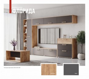 ФЛОРИДА Гостиная (модульная) дуб золотой/графит в Кудымкаре - kudymkar.mebel24.online | фото