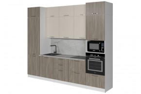 ФЬЮДЖИ Кухонный гарнитур Экстра (3000 мм) в Кудымкаре - kudymkar.mebel24.online | фото 4