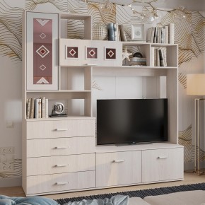 Гостиная Белла (модульная) ясень белый в Кудымкаре - kudymkar.mebel24.online | фото 15