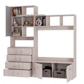 Гостиная Белла (модульная) ясень белый в Кудымкаре - kudymkar.mebel24.online | фото 3