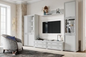 Гостиная Ливорно Ясень Анкор Светлый в Кудымкаре - kudymkar.mebel24.online | фото 1