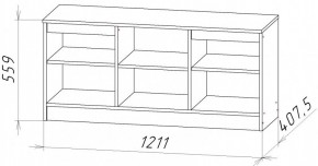 НИЦЦА Гостиная (модульная) в Кудымкаре - kudymkar.mebel24.online | фото 3