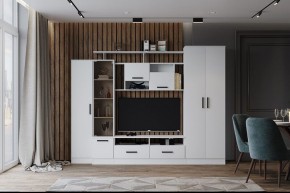 Гостиная Оскар-5 Белый в Кудымкаре - kudymkar.mebel24.online | фото