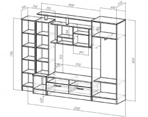 ОСКАР Гостиная (Венге/Анкор светлый) в Кудымкаре - kudymkar.mebel24.online | фото