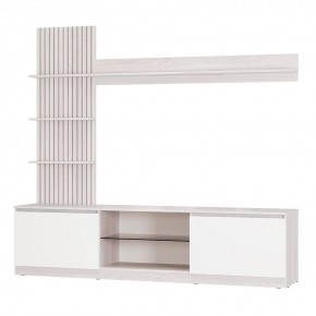 Гостиная Убер ГС-05 (ясень белый/белый) в Кудымкаре - kudymkar.mebel24.online | фото 2
