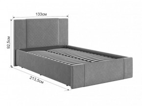 ХЛОЯ Кровать 1200 с основанием в Кудымкаре - kudymkar.mebel24.online | фото 3