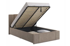 ХЛОЯ Кровать 1200 с ПМ (латте велюр) в Кудымкаре - kudymkar.mebel24.online | фото