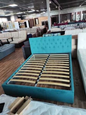 Интерьерная Кровать Октавия Бирюзовый 1400x2000 в Кудымкаре - kudymkar.mebel24.online | фото 2