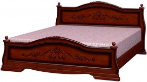 КАРИНА-1 Кровать из массива 1200 (Орех) в Кудымкаре - kudymkar.mebel24.online | фото