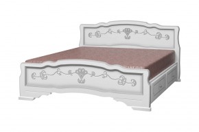 КАРИНА-6 Кровать из массива 1200 с 2-мя ящиками в Кудымкаре - kudymkar.mebel24.online | фото 2