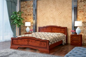 КАРИНА-6 Кровать из массива 1800 (Орех) в Кудымкаре - kudymkar.mebel24.online | фото